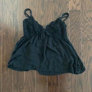 Abercrombie & Fitch XS babydoll tank top
